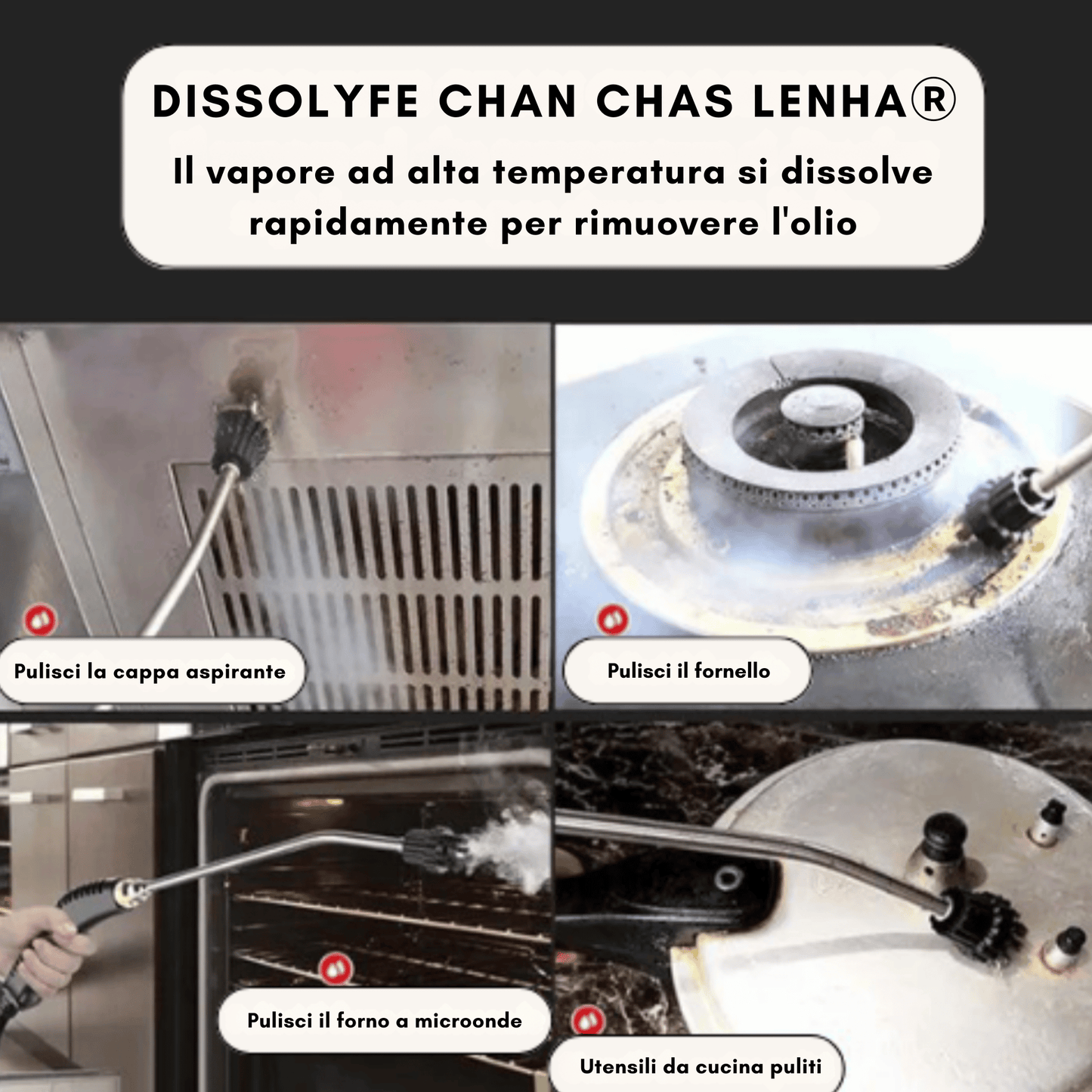 LuminaVapor Pro™ | Nagy Teljesítményű Gőztisztító