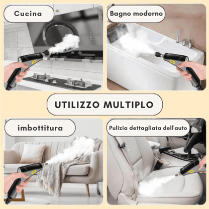 LuminaVapor Pro™ | Nagy Teljesítményű Gőztisztító