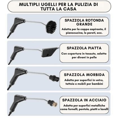 LuminaVapor Pro™ | Nagy Teljesítményű Gőztisztító