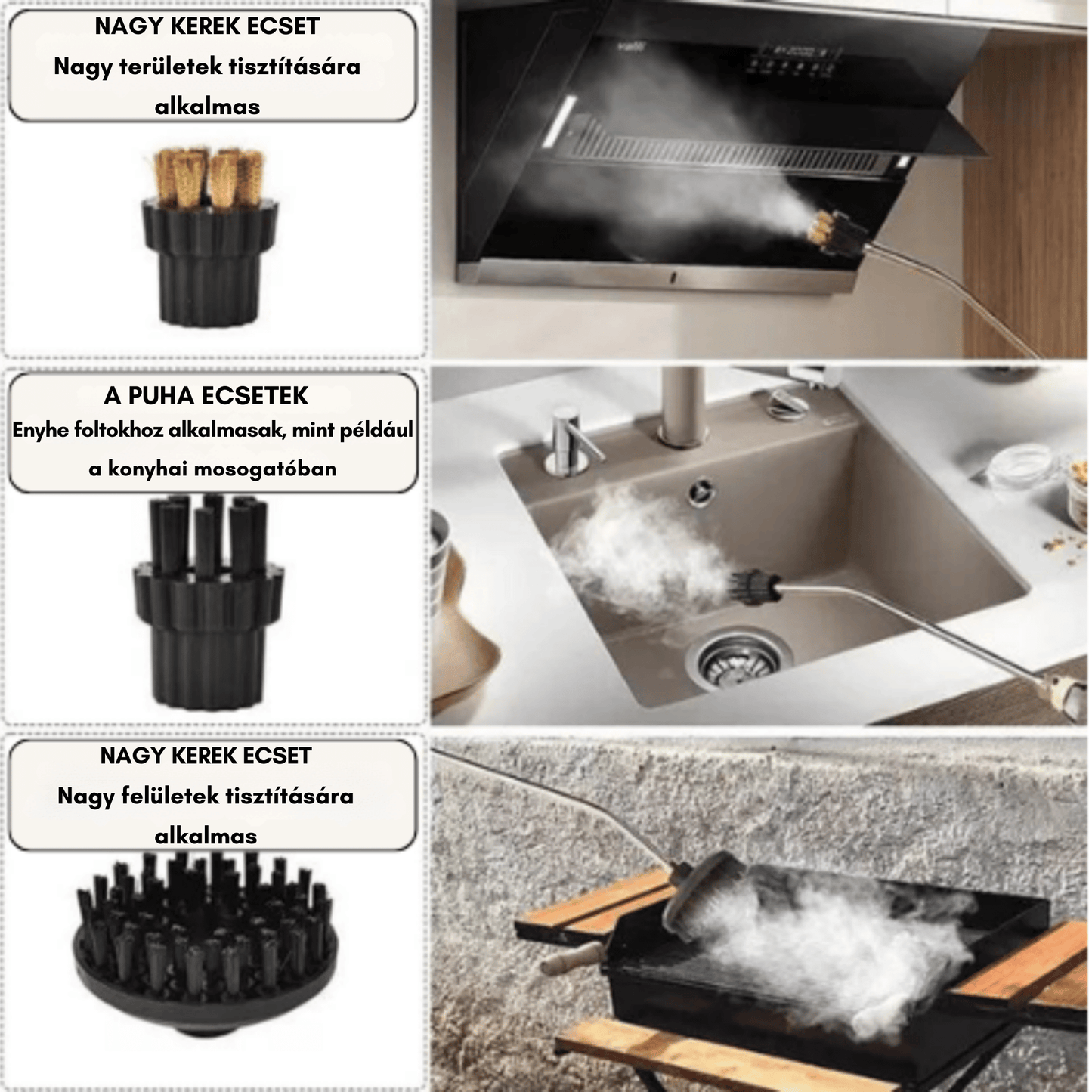 LuminaVapor Pro™ | Nagy Teljesítményű Gőztisztító