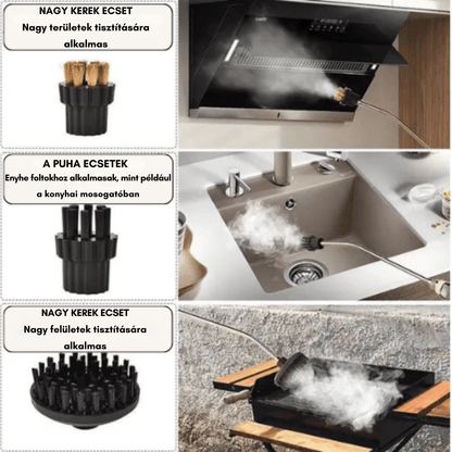 LuminaVapor Pro™ | Nagy Teljesítményű Gőztisztító